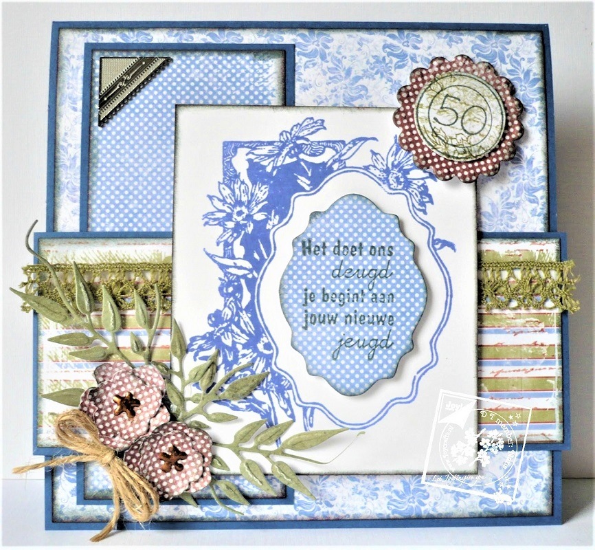 6410-0383/Joy! Crafts/���祤������ե�/���ꥢ�������/Flower with list