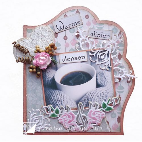 6002-0201/Joy! Crafts/���祤������ե�/������ȴ����/Note and roses ���� ���� �� ������