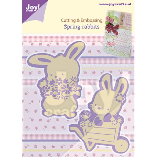 6002-0436/Joy! Crafts/���祤������ե�/������ȴ����/Spring rabbits ��������