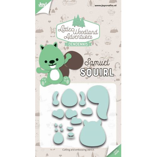 6002-3123/Joy! Crafts/祤ե/ȴ/Little Woodland Adventures Samuel Squirl  ȥ륦åɥɥɥ٥㡼 ꥹ ꤹ