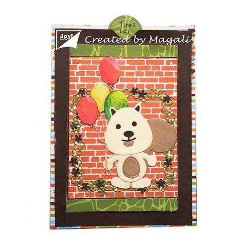 6002-3123/Joy! Crafts/祤ե/ȴ/Little Woodland Adventures Samuel Squirl  ȥ륦åɥɥɥ٥㡼 ꥹ ꤹ