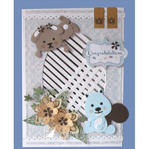 6002-3123/Joy! Crafts/祤ե/ȴ/Little Woodland Adventures Samuel Squirl  ȥ륦åɥɥɥ٥㡼 ꥹ ꤹ