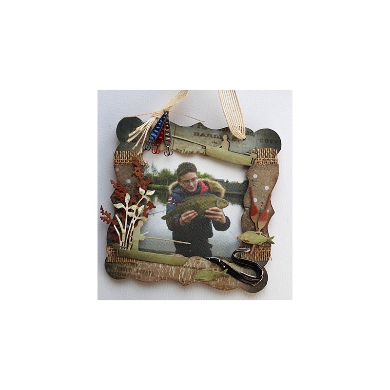 6002-0335/Joy! Crafts/���祤������ե�/������ȴ����/Fisher in boat ���