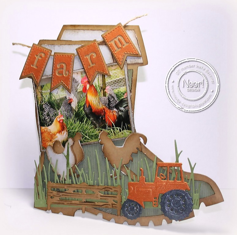 6002-0796/Joy! Crafts/���祤������ե�/������ȴ����/At the farm Tractor ���� �ȥ饯����