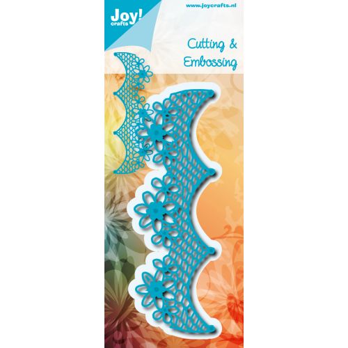 6002-0974/Joy! Crafts/���祤������ե�/������ȴ����/Netedge with flowers �� �ե� �ܡ�����