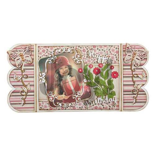 6002-1269/Joy! Crafts/祤ե/ȴ/Floral Border եܡ