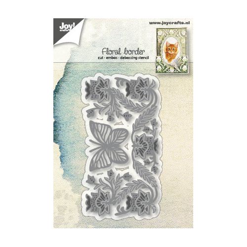 6002-1269/Joy! Crafts/祤ե/ȴ/Floral Border եܡ