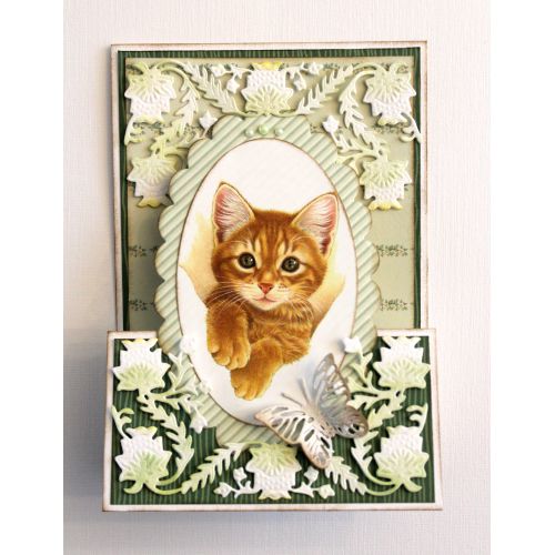 6002-1269/Joy! Crafts/祤ե/ȴ/Floral Border եܡ