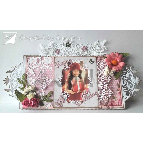 6002-1269/Joy! Crafts/祤ե/ȴ/Floral Border եܡ