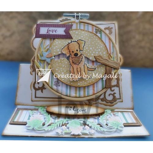 6002-1269/Joy! Crafts/祤ե/ȴ/Floral Border եܡ