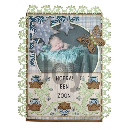 6002-1269/Joy! Crafts/祤ե/ȴ/Floral Border եܡ