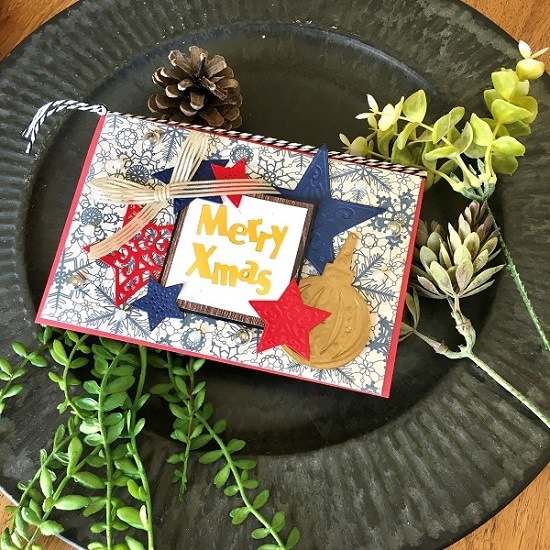 6002-2003/Joy! Crafts/���祤������ե�/������ȴ����/Christmas 3 stars ���ꥹ�ޥ� ��