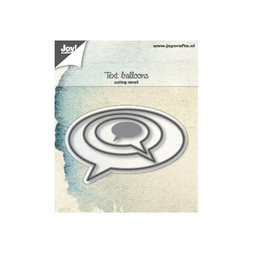 6002-1220/Joy! Crafts/祤ե/ȴ/Text Baloons ƥ Х롼󡡿᤭Ф