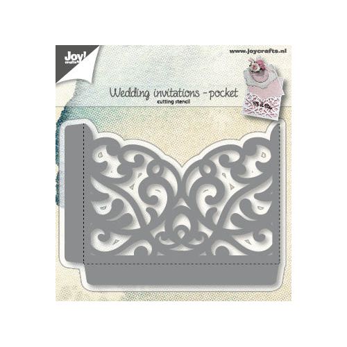 6002-1270/Joy! Crafts/祤ե/ȴ/Wedding Invitations Pocket 뺧 Ծ ݥå