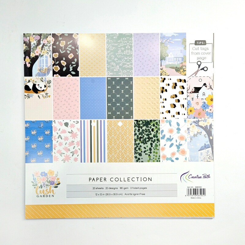 �ѥ�����ڡ��ѡ�/P808180 /  lush GARDEN     �ڡ��ѡ����å� 20�����ꡡ6��6�����(��15���������)/ �����åɥե꡼/ �������ϥ���