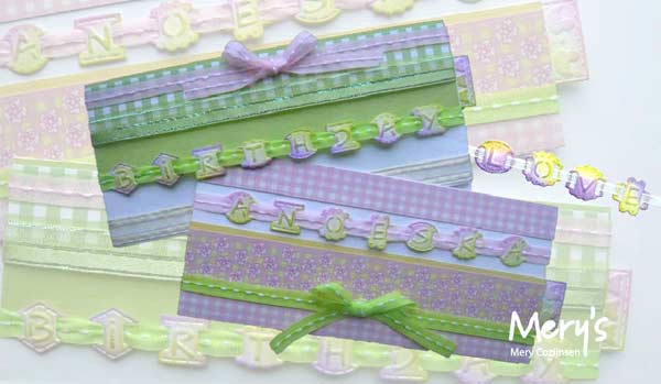6002-0205/Joy! Crafts/���祤������ե�/������ȴ����/ABC-Ribbon Buttons ����ե��٥å�