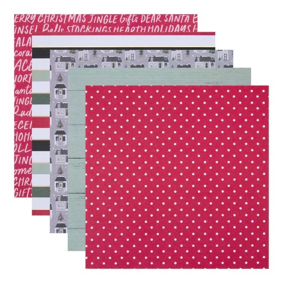 ��SCS-227��/���ڥ�Х��������/�ѥ�����ڡ��ѡ�/SANTA LANE PAPER PAD�ڡ��ѡ����åȡ�40�����ꡡ6��6�����(��15�����)