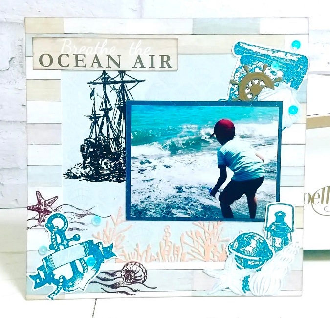 6410-0397/Joy! Crafts/���祤������ե�/���ꥢ�������/Welcome to paradise - pineapple + schell