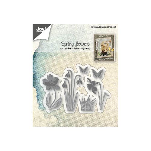 ��6002-1280��/Joy! Crafts/���祤������ե�/������ȴ����/Spring Flowers �դβ�