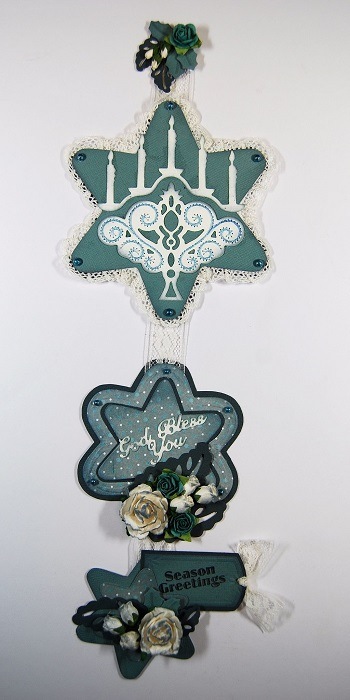 6002-2007/Joy! Crafts/���祤������ե�/������ȴ����/Christmas Candlestick ���ꥹ�ޥ� �����ɥ�