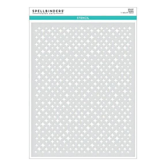 ��STN-027��/���ڥ�Х��������/TWINKLE STENCIL�� �������ƥ󥷥�  (21.60 x 27.94 cm)