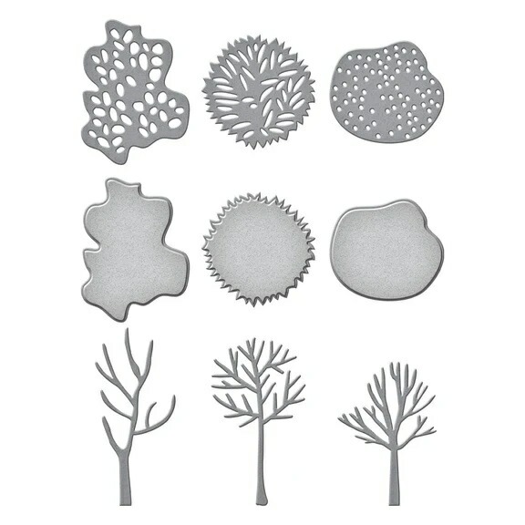 ����/  S4- 1488/  �����ڡ�����/CHANGING TREES ETCHED DIES FROM THE AUTUMN ARCHIVES COLLECTION BY KELLY BANGS/���ڥ�Х��������