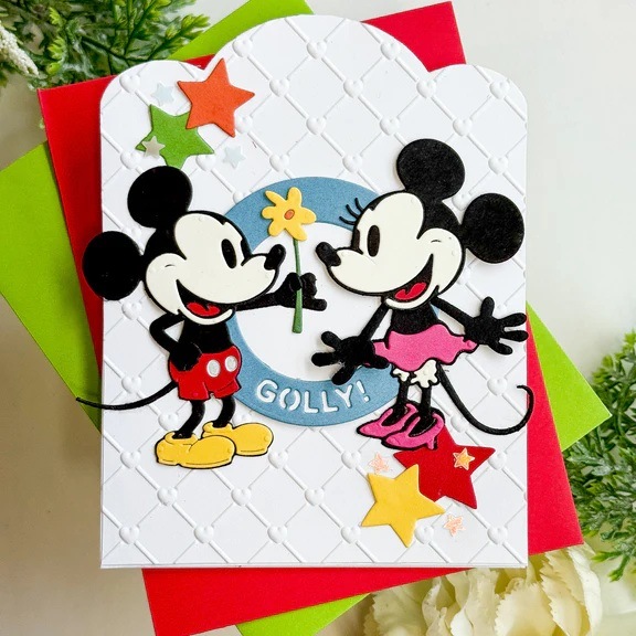 ����/  S6-261/  ����å��å��ߥå����ޥ������쥯�����/STEAMBOAT WILLIE DUO ETCHED DIES FROM THE SAY CHEESE CLASSIC MOUSE COLLECTION