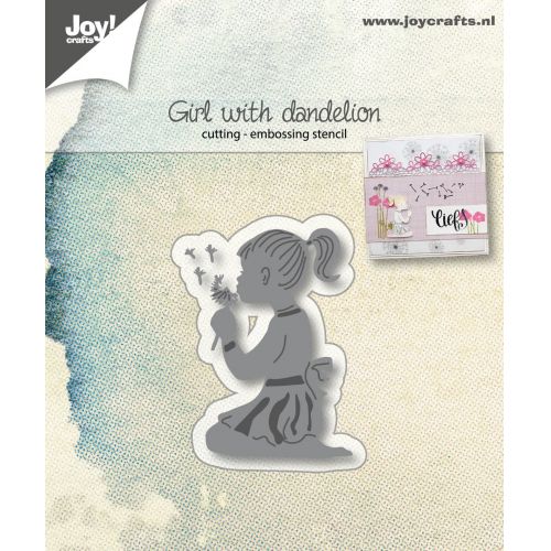 6002-1059/Joy! Crafts/���祤������ե�/������ȴ����/Girl with dandelion ���λ� ����ݥ�