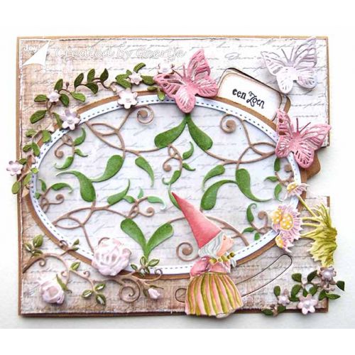 6002-1207/Joy! Crafts/祤ե/ȴ/Gnomelady with flowersͥǥȤ