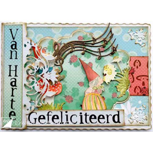 6002-1209/Joy! Crafts/���祤������ե�/������ȴ����/Gnome on mushroom ���Τ��ξ�ξ���