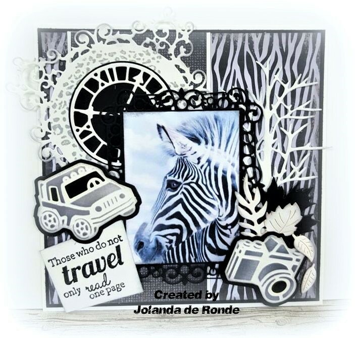 6002-0637/Joy! Crafts/祤ե/ȴ/Out of Africa Jeep  Camera  