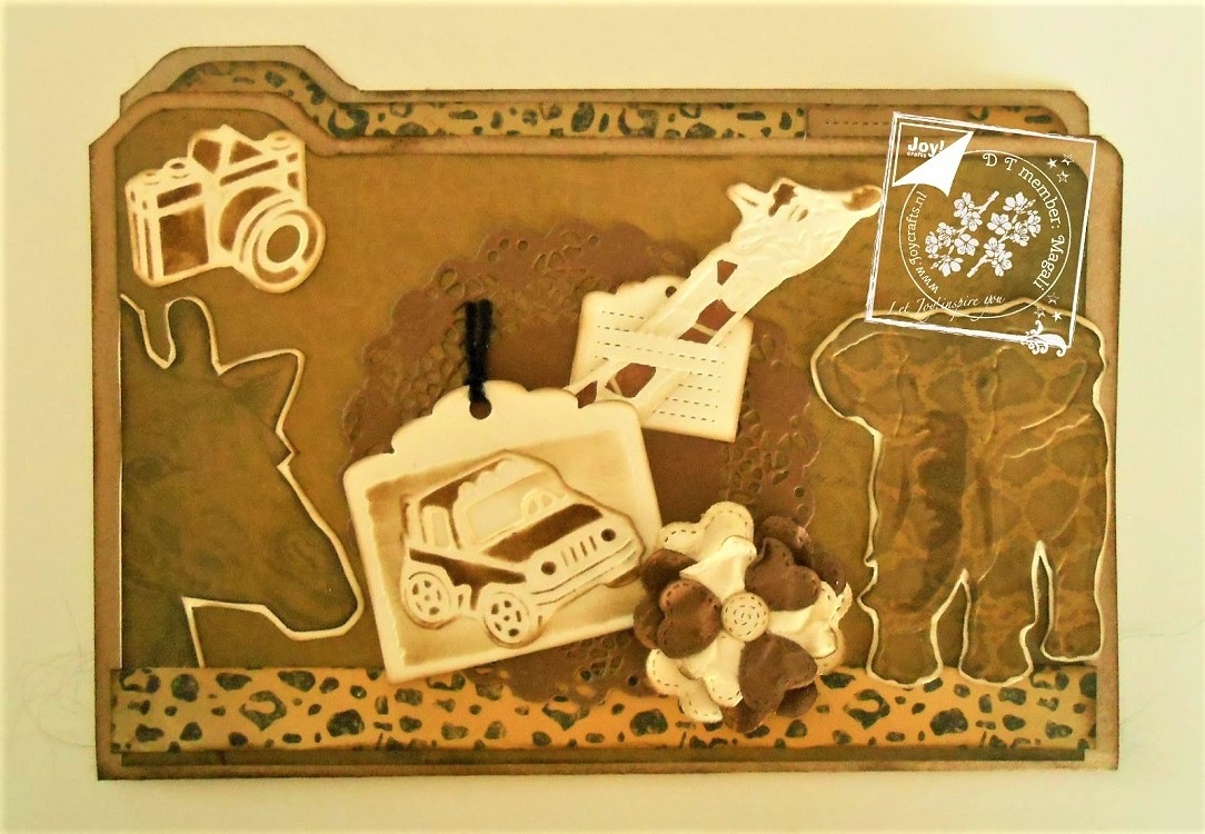 6002-0637/Joy! Crafts/祤ե/ȴ/Out of Africa Jeep  Camera  