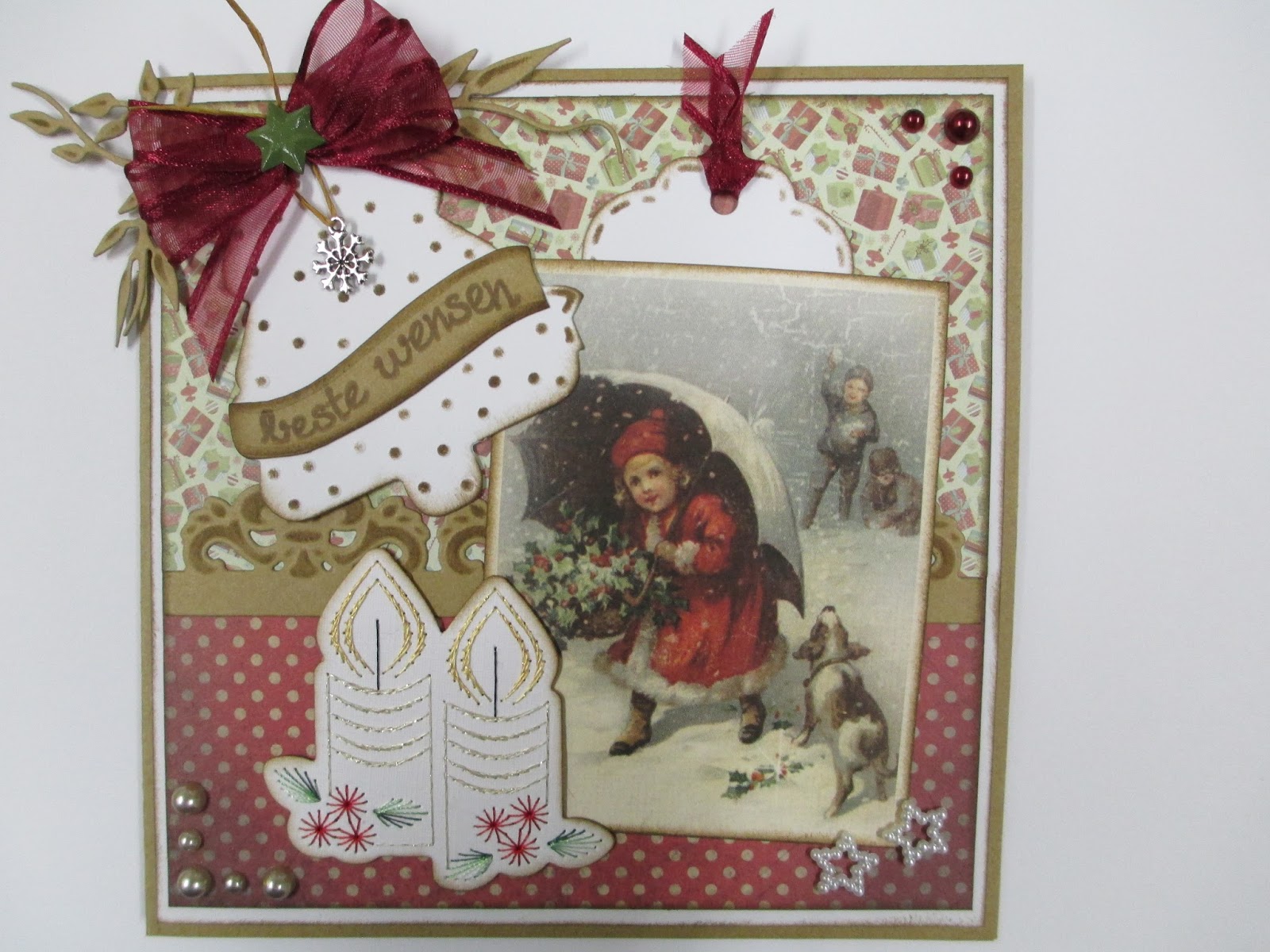 6002-2024/Joy! Crafts/���祤������ե�/������ȴ����/Candle christmas ���ꥹ�ޥ� �����ɥ�