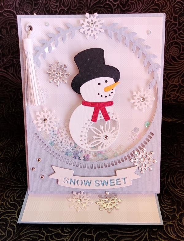 ��S5-533��/���ڥ�Х��������/������ȴ����/ LET IT SNOWMAN A2 CARDFRONT�������ޡ� ��η뾽�������ɥե졼�ࡡLET IT SNOW�ƥ�����  SNOW SWEET�ƥ����ȡ����ꥹ�ޥ�