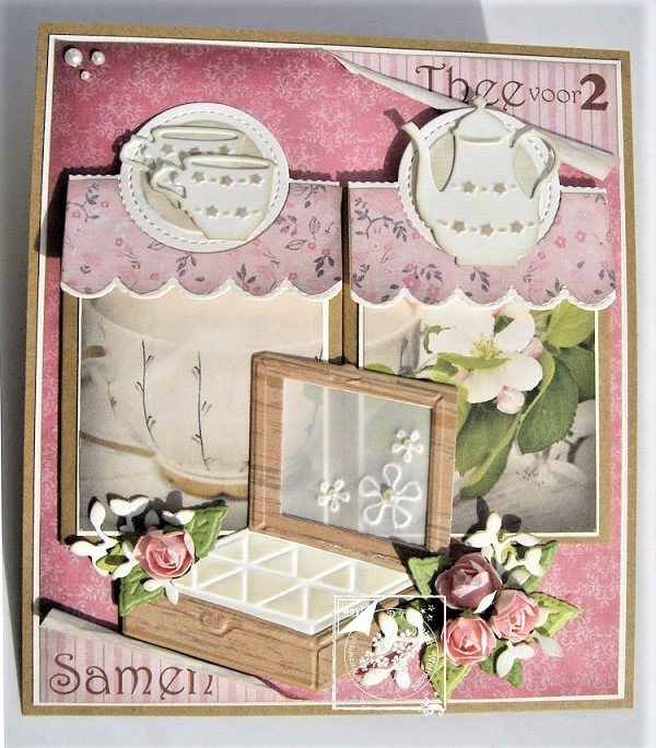 6002-0464/Joy! Crafts/���祤������ե�/������ȴ����/Afternoon Tea �����ܥå���