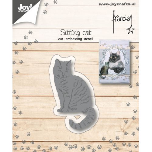 6002-1151/Joy! Crafts/祤ե/ȴ/sitting cat ¤ǭ