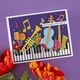 ���� / S4-1445 / Mini Musical Instruments  �����ʳڴ�Х�����󡡥ԥ��Ρ��ȥ��ڥåȡ����å�����/  ���ڥ�Х��������