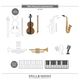 ���� / S4-1445 / Mini Musical Instruments  �����ʳڴ�Х�����󡡥ԥ��Ρ��ȥ��ڥåȡ����å�����/  ���ڥ�Х��������