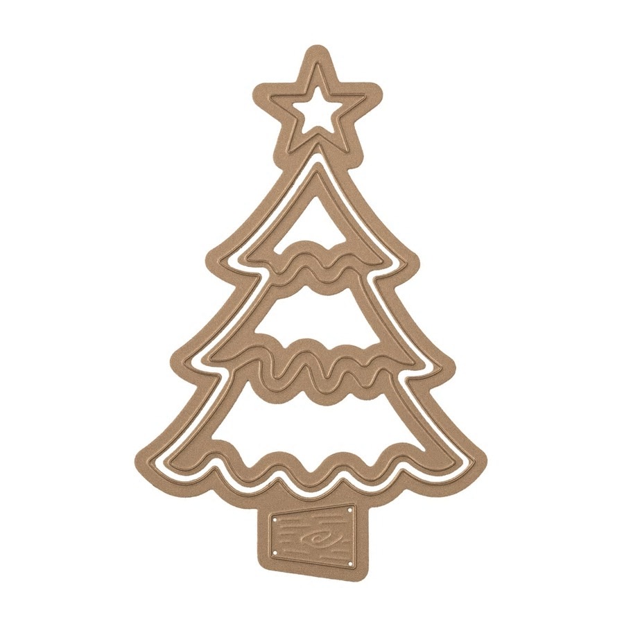 S3-361/Spellbinders/ڥХ/ȴ/Die D-Lites Christmas Tree Etched Dies ꥹޥĥ꡼