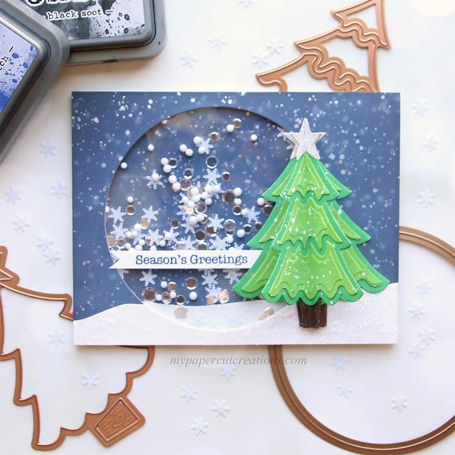 S3-361/Spellbinders/ڥХ/ȴ/Die D-Lites Christmas Tree Etched Dies ꥹޥĥ꡼