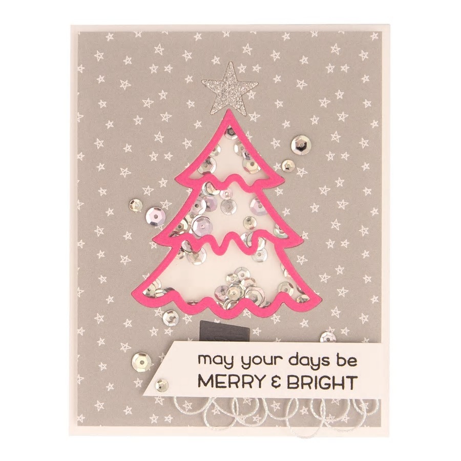 S3-361/Spellbinders/ڥХ/ȴ/Die D-Lites Christmas Tree Etched Dies ꥹޥĥ꡼