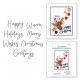 S4-1134/ڥХ/ȴ/ CREATE A CHRISTMAS SENTIMENT ƥ Happy Holidays Merry Christmas7祻å