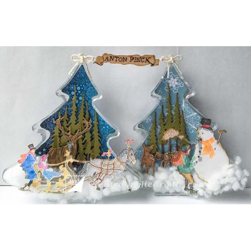 6002-1379/Joy! Crafts/祤ե/ȴ/Horse with sledϤȥ꡼/Anton Pieck ȥ󡦥ԡ