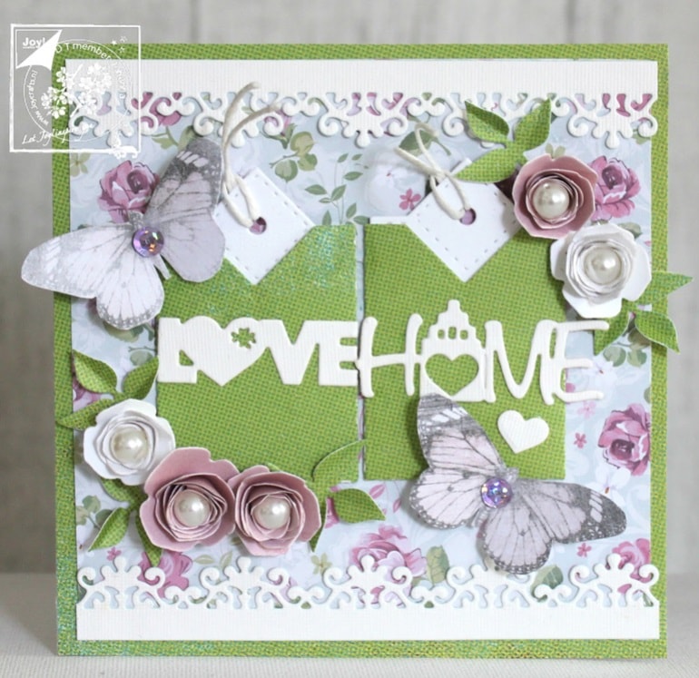 6002-0472/Joy! Crafts/���祤������ե�/������ȴ����/Roll up roses scallop L/S �����륢�å� ������ �Х顡��