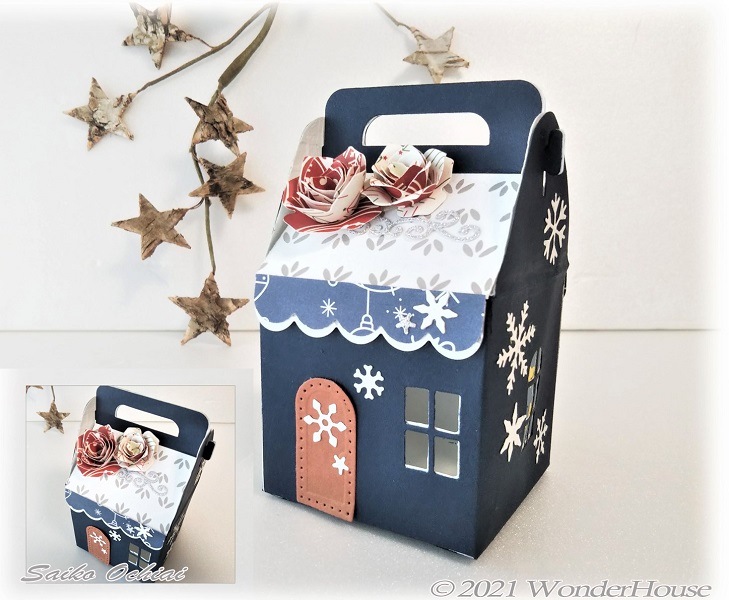 6002-0472/Joy! Crafts/���祤������ե�/������ȴ����/Roll up roses scallop L/S �����륢�å� ������ �Х顡��