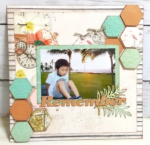 6002-1108/Joy! Crafts/���祤������ե�/������ȴ����/Hexagon �إ�������