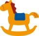 N50-003/WonderHouse/�������ϥ���/������ȴ����/rocking horse �⤯�� ����