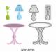 6002-0339/Joy! Crafts/���祤������ե�/������ȴ����/Furniture �ȶ�