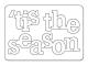 S5038/Sizzix/�����å���/������ȴ����/Sizzlits Die/Phrase ��Tis the Season by Basic Grey/ʸ��<br>�����ա��򤤥��ݥ���ʬ���������������Ѳ�������