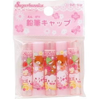 シュガーバニーズ 鉛筆キャップ5本セット | 鉛筆キャップ | ワンダーモール